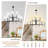12-light 2-Tier Fabric Chandelier Classic/ Traditional Chandelier For Living Room