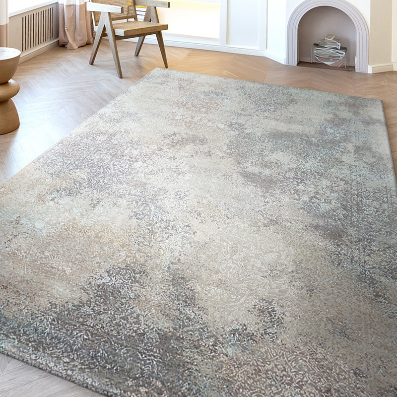 Floral Area Rug, Rectangle 9' x 12'