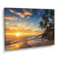 « Paradise Tropical Island Beach with Palms » par Valio84sl - impression photographique sur du métal-1204702957-1204702952-1127495410