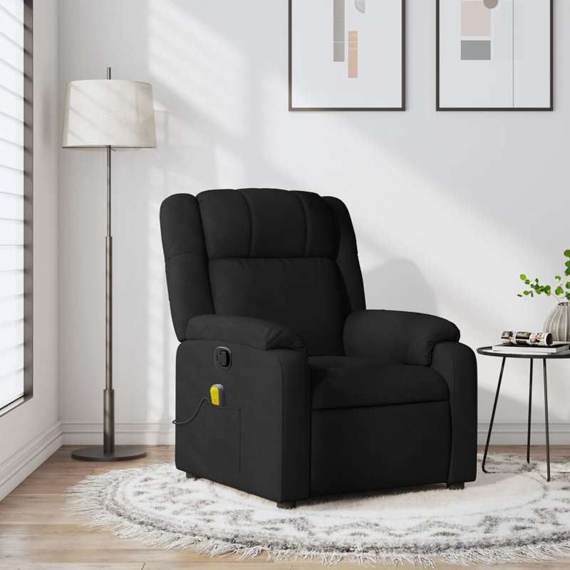 Fauteuil de massage, Polyester noir
