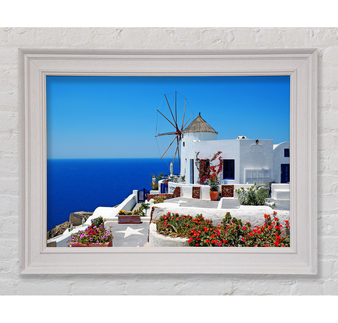 Gerahmter Fotodruck The Magic Of Santorini