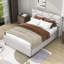 Lit plateforme tapissier avec couchette Elerte-566375482-566375483