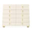 Fantosini 10-Drawer Mule Chest - Creamy Pearl
