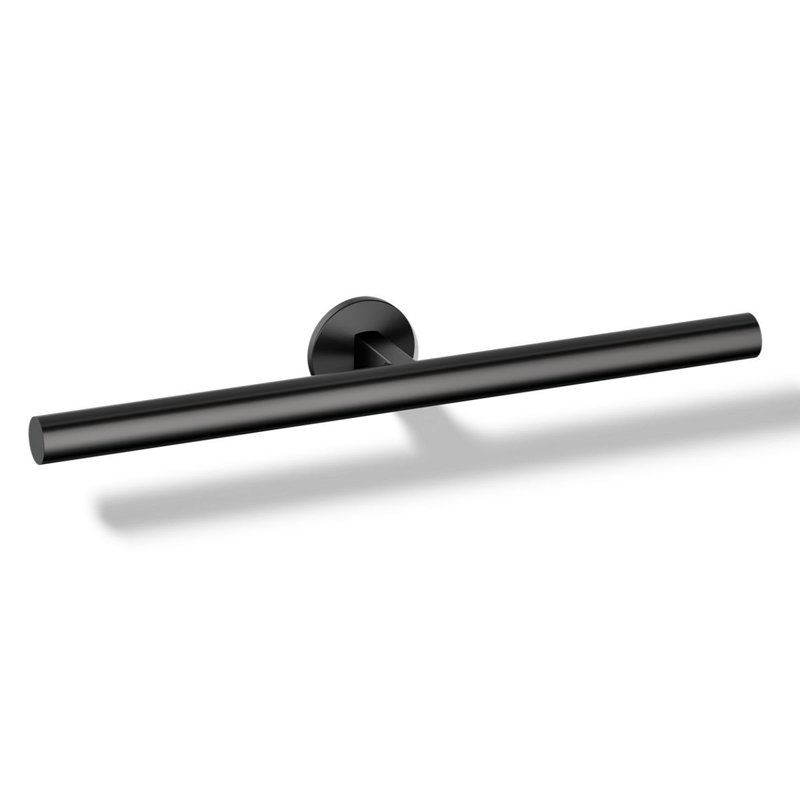 Components™ Double Towel Arm, Matte Black