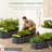 Sayvon 4x2x1ft Outdoor Raised Metal Oval Garden Bed, Planter Box for Vegetables, Flowers-808711351