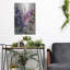 Luxe métal Art «Iris Blooming II» par Tim O'Toole, «Luxe métal Art Iris Blooming II» par Tim O'Toole, art mural en métal, 12 po x 16 po par Tim O'Toole
