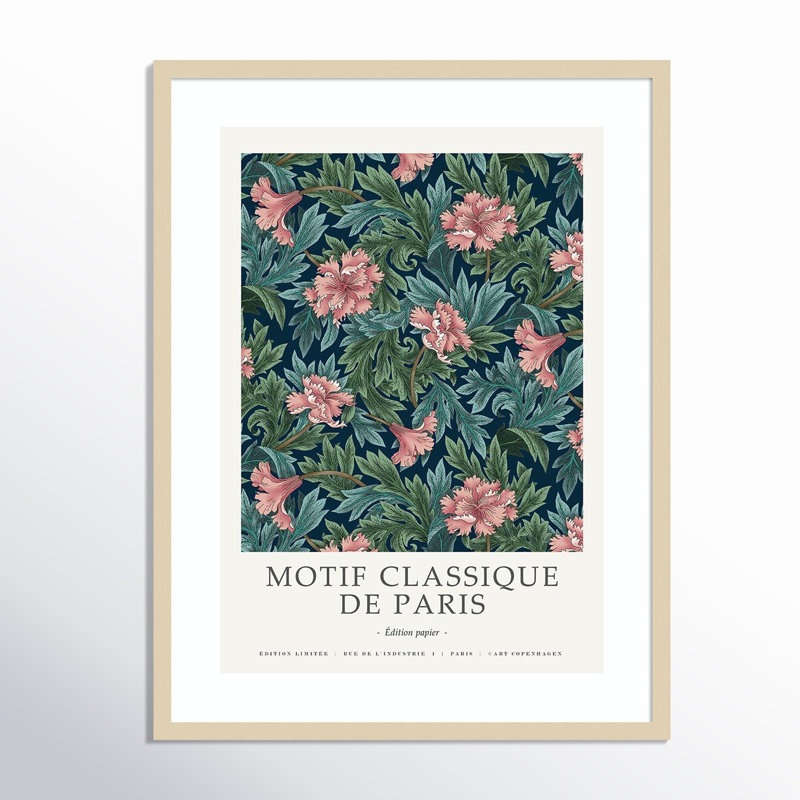 Motif Classique 1 by Design Fabrikken, 33.25" H x 25.25" W, Brown