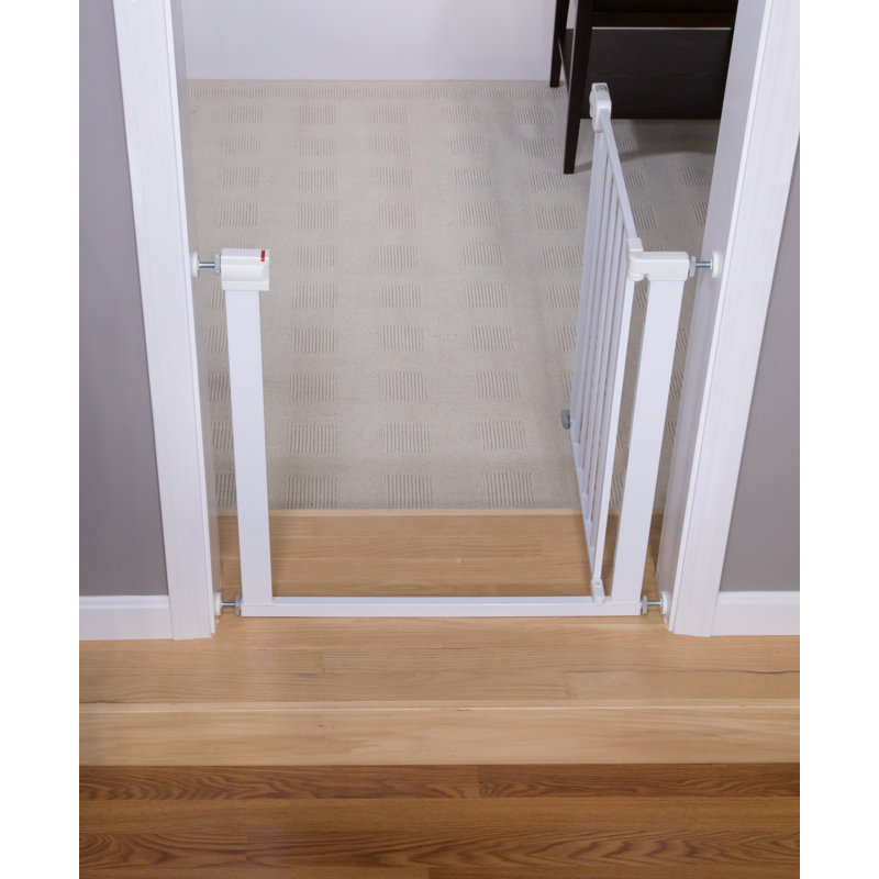 Easy Install Walk-Through Safety Gate, White