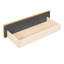 Lit de jour simple rembourré avec 2 rangements, tissu en lin, sans sommier, tiroirs de rangement du cadre de lit, simple, lin-1538434156