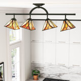 43.5'' 4 -Light Fixed Track Track Kit with Dimmable and Adjustable Head