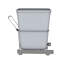 Poubelle coulissante en acier chromé Rev-A-Shelf-94092448
