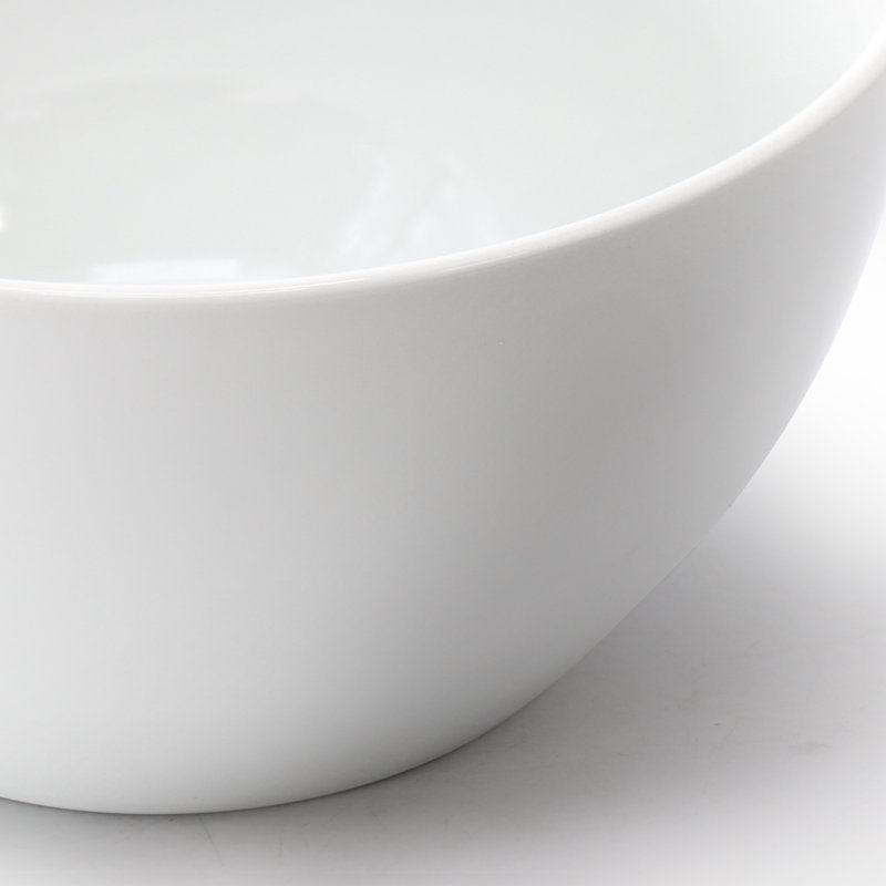 Ensemble de bols profonds en porcelaine 7,25 pouces Our Table Simply White