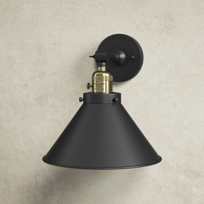 Dillon Single Light Dimmable Armed Sconce