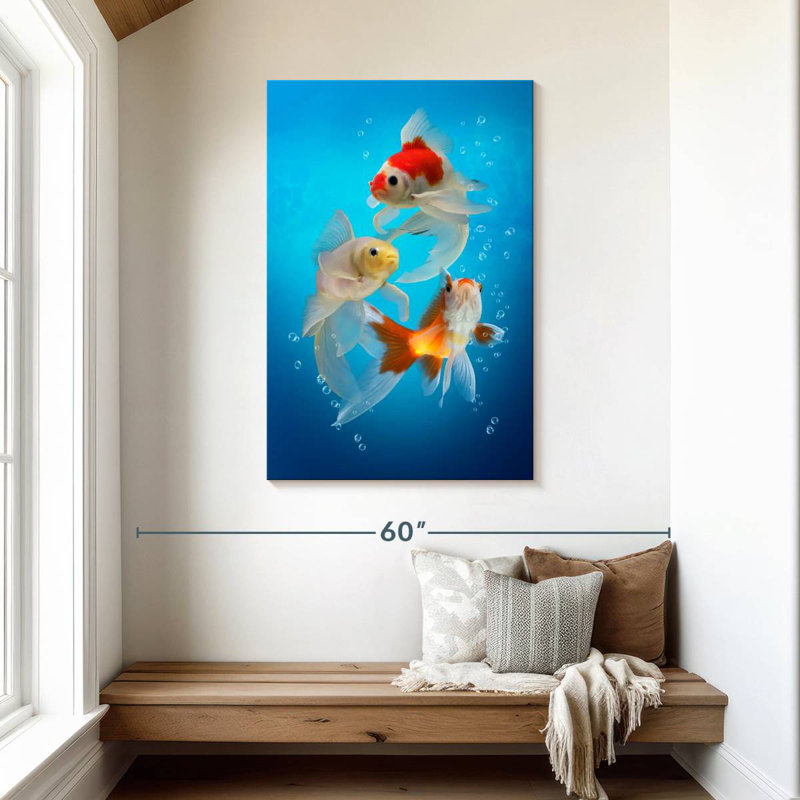 Aquarium coloré Brampt, H 45 po x l 30 po