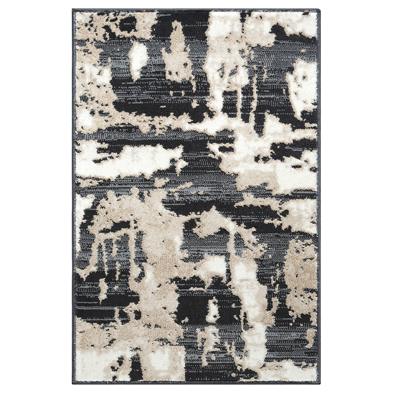 Abani Rugs Abstract Pattern Area Rug, Rectangle 2' x 3'