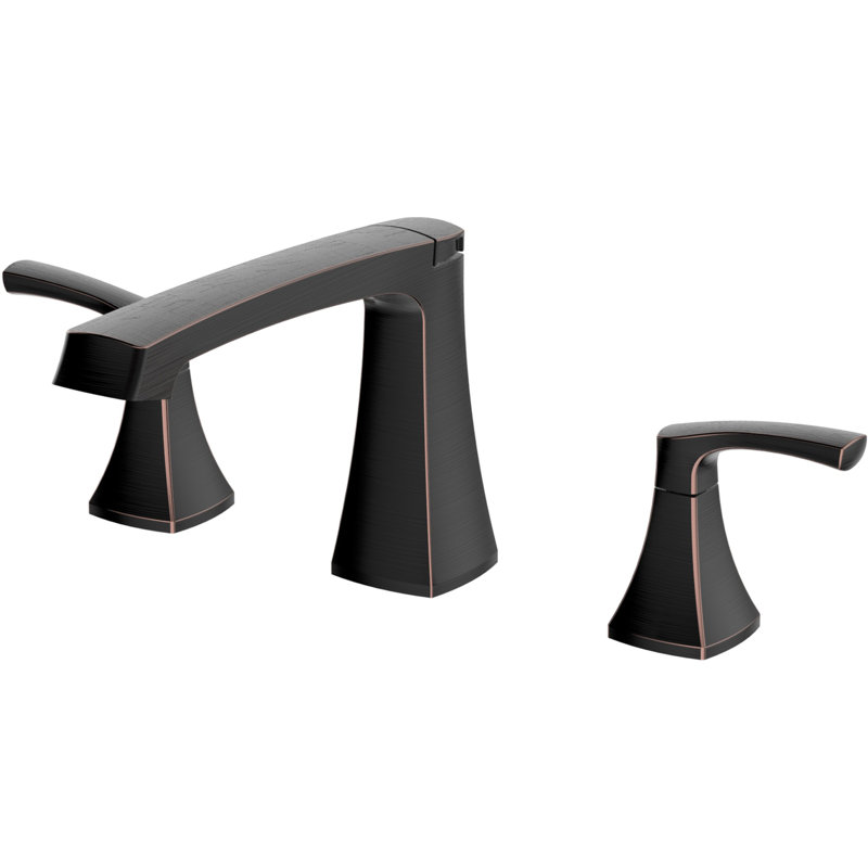 Cardania 2-handle Bathroom Faucet with Drain Assembly,  Oil-Rubbed Bronze