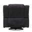 Fauteuil inclinable noir pivotant