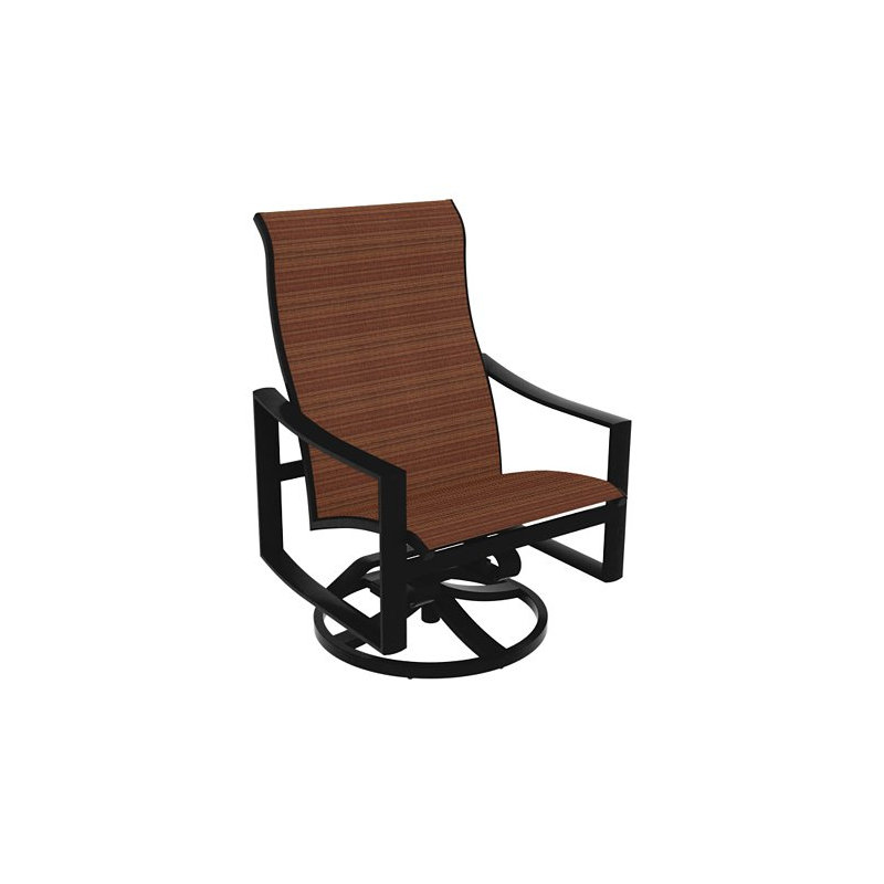 Kenzo Outdoor Dining Armchair, Mia II, Obsidian