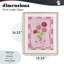 «Pretty And Sweet Ranunculus», reproduction sous verre encadrée, design par Nina Jacobs-1405701652-1405701657