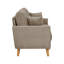 Narnclaedra 65'' Corduroy Square Arm Loveseat-1027569505