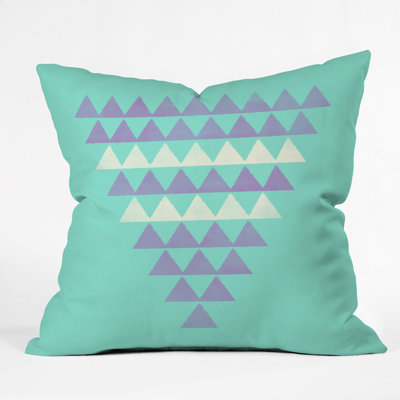 Allyson Johnson Triangles Throw Pillow