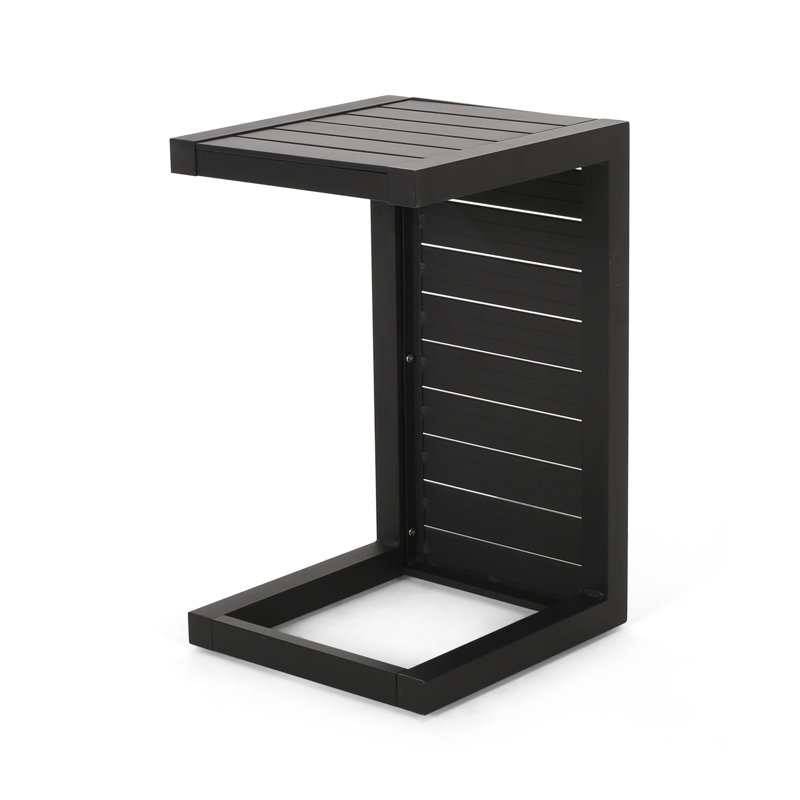 C-SHAPED TABLE, Black
