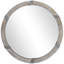 Miroir mural en bois 30,75 po