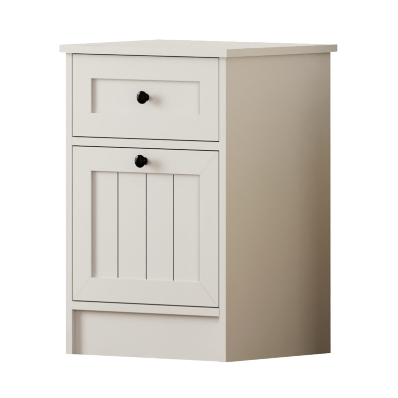 Applin 45cm W Manufactured Wood Bedside Table