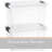 Superio 4.75 Qt. Clear Small Storage Bin with Lid, Plastic Organizing Storage Box for Home-1464415462