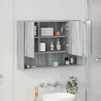 W H Medicine Cabinet Mirror