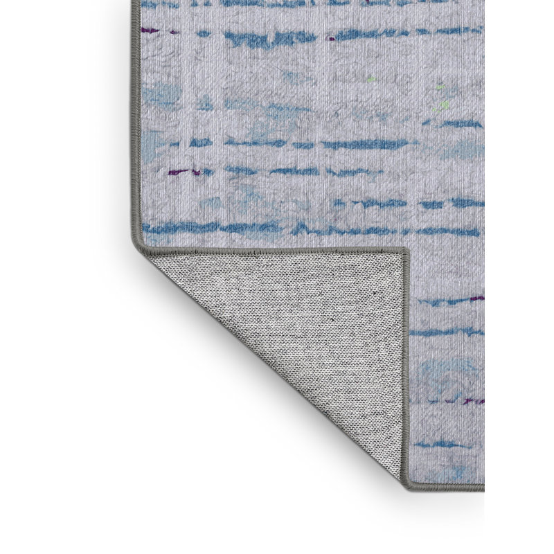 Tapis gris lavable à la machine, Tapis de couloir 2 pi x 5 pi
