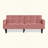 Velvet Futon Couch Convertible Folding Sofa Bed Tufted Couch-78483421