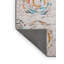 Tapis gris soyeux et moelleux-101423459