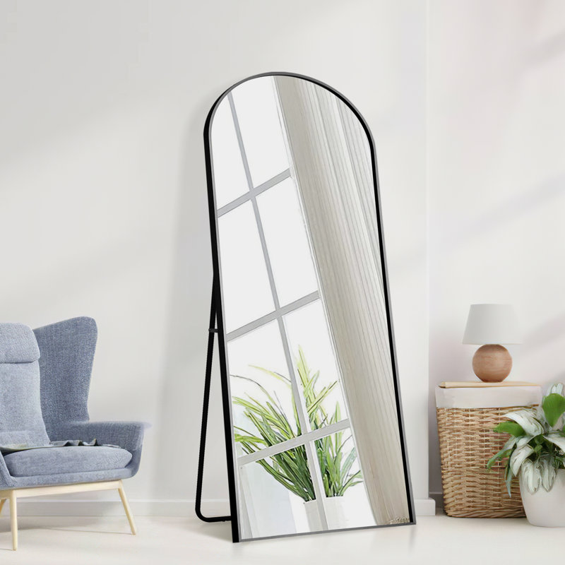 Miroir pleine grandeur Elden, 59 po x 19 po, Noir