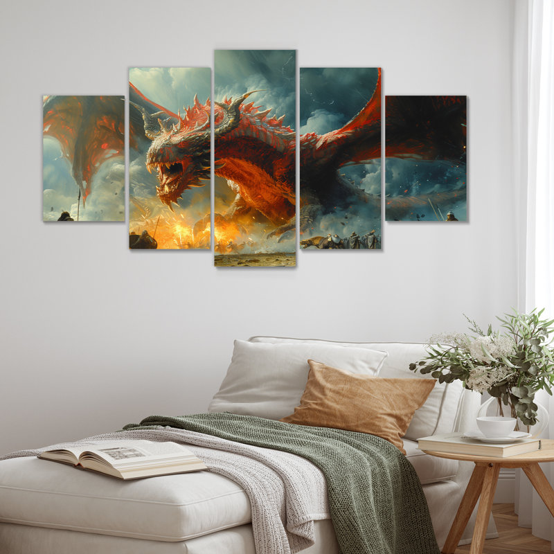 Sotelo - Dragons Wall Art Set