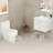 7'' Tall Acrylic Toilet Stool