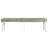 Bench Kitchen Dining Bench Natural Kubu Rattan and Solid Mango Wood-450159959