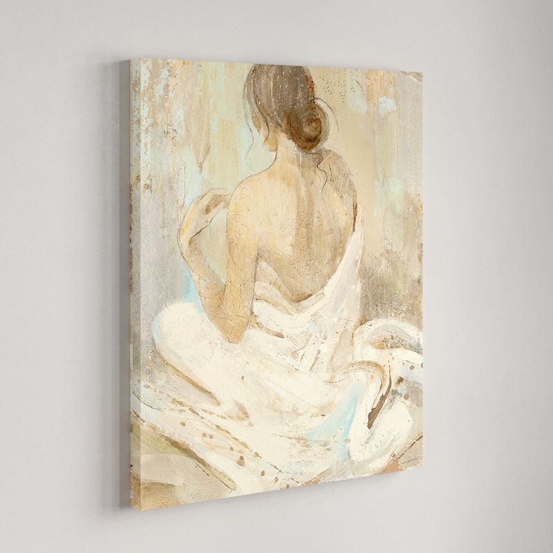 «Abstract Figure Study II», reproduction d'art, H 30 po x l 24 po, Toile tendue, Sans cadre