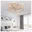 Ventilateur de plafond en cage blanc 18 pouces rétro avec télécommande - Moteur à courant continu silencieux de style industriel pour chambre à coucher et salon-121466344