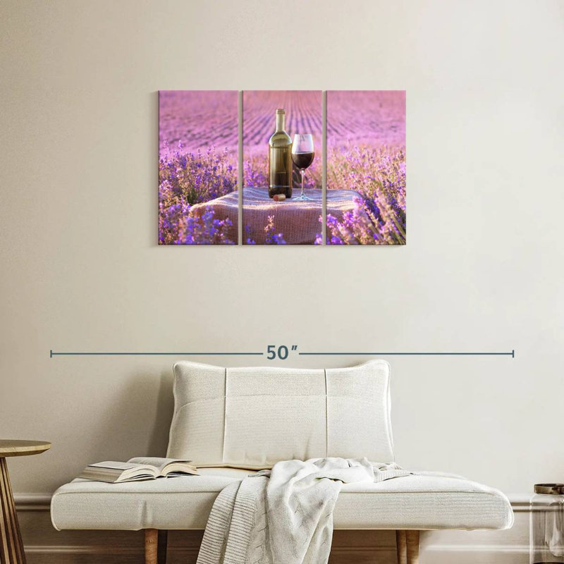 Yarlin Wine Romance, 20" H x 33" W