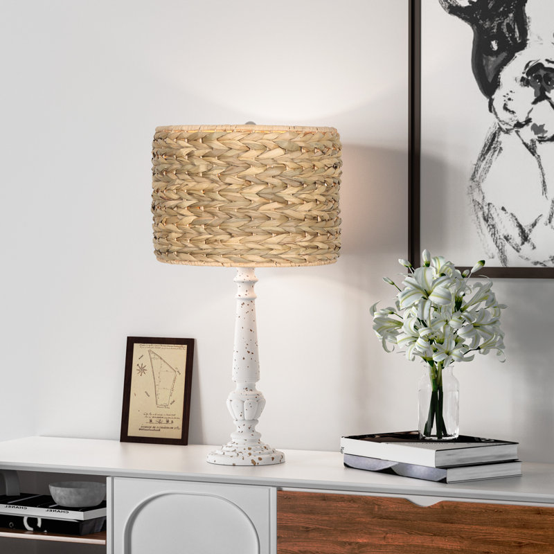 Maroa 62.5 Cm White Beside Table Lamp