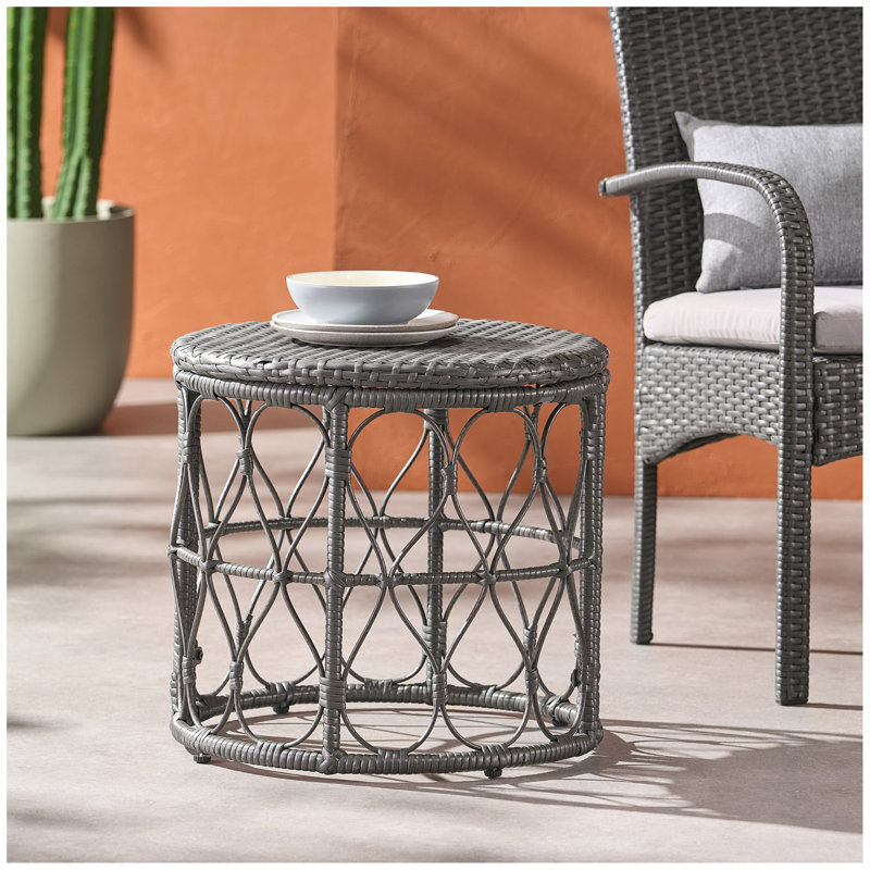 Table d'appoint BRUCE, Gris