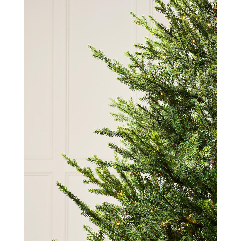 6.99' H Lighted Artificial Fir Christmas Tree