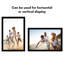 Cadre photo Aletriz Gallery - moulure en bois composite avec façade en verre (ensemble de 2)-8966870