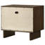 Table de chevet 2 tiroirs Hemlock