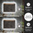 Bathroom Mirror with Led Lights, Anti-Fog, Wall Mounted, Dimmable, Horizontal/Vertical-1928911518