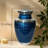 Silver-Toned Accents Urn-577422880