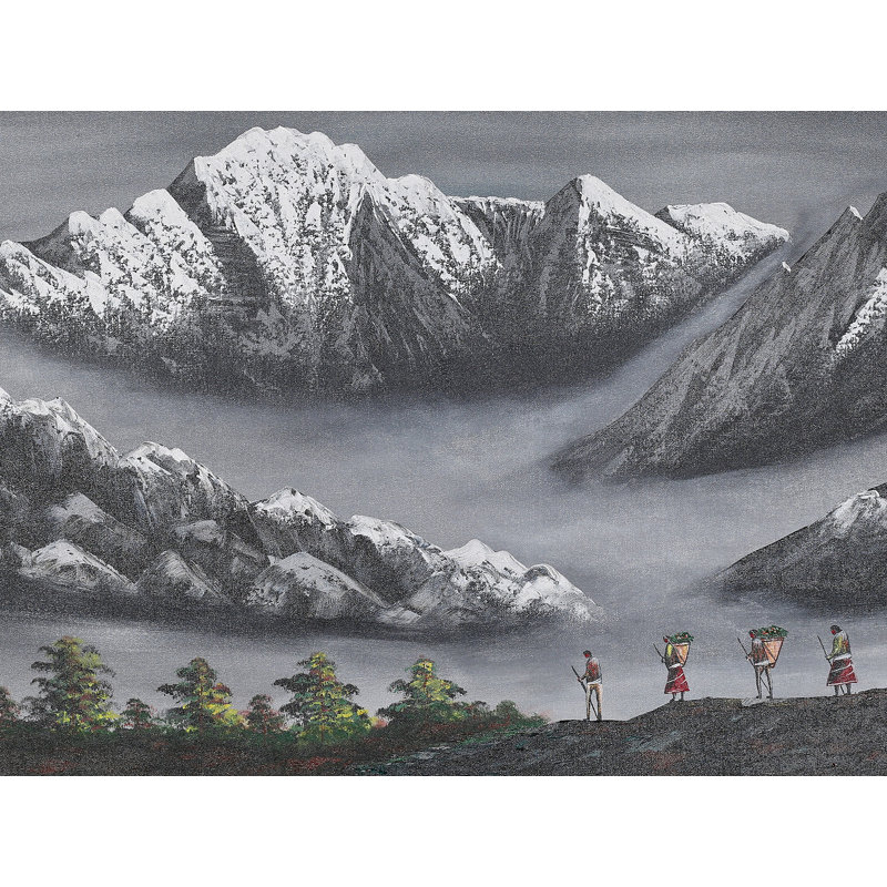Cervin de l'Himalaya | Huile sur toile