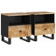 Table de chevet en bois massif Grettel-123130992-123130993