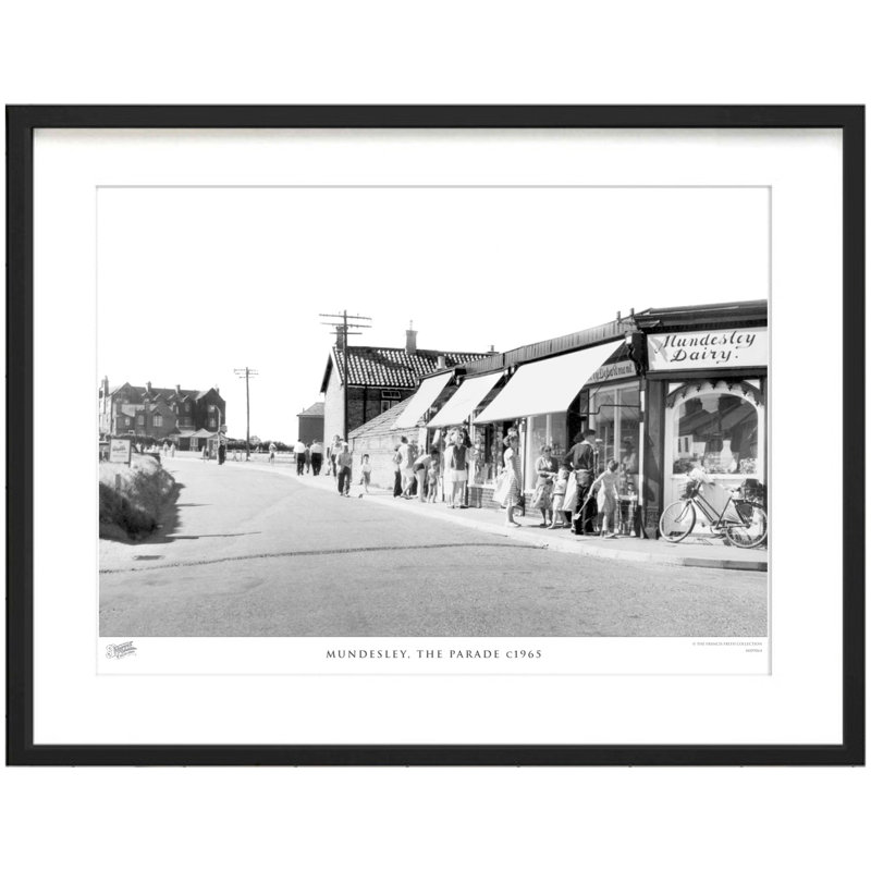 Mundesley, The Parade C1965 by Francis Frith - Single Picture Frame Print, 60cm H x 80cm W x 2.3cm D
